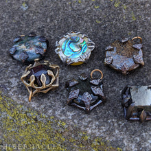 Load image into Gallery viewer, A Song of the Moon and Sea -- Silver, Abalone Shell, Mother of Pearl | Hibernacula