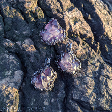Load image into Gallery viewer, Castle Amethyst Amulet -- Pendant in Silver | Hibernacula
