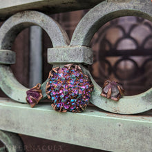Load image into Gallery viewer, Delirium -- Aura Quartz set in Bronze or Silver | Hibernacula