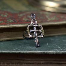 Load image into Gallery viewer, Anima Mundi -- Alchemy Ring in Bronze or Silver | Hibernacula