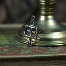 Load image into Gallery viewer, Anima Mundi -- Alchemy Ring in Bronze or Silver | Hibernacula
