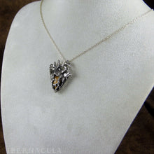 Load image into Gallery viewer, Heart of the Beast -- Tiger's Eye Miniature Anatomical Pendant | Hibernacula