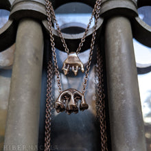 Load image into Gallery viewer, Omnivore Pendant-- In Bronze or Silver | Hibernacula