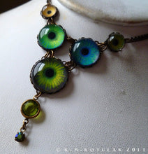 Загрузить изображение в средство просмотра галереи, Greenwood Glade -- Numina Iris Necklace | Hibernacula