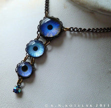 Load image into Gallery viewer, True Blue -- Numina Iris Necklace | Hibernacula