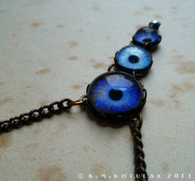 Load image into Gallery viewer, True Blue -- Numina Iris Necklace | Hibernacula