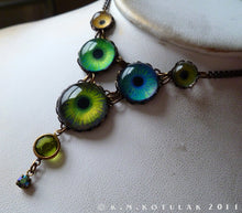 Загрузить изображение в средство просмотра галереи, Greenwood Glade -- Numina Iris Necklace | Hibernacula