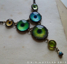 Загрузить изображение в средство просмотра галереи, Greenwood Glade -- Numina Iris Necklace | Hibernacula