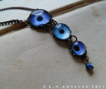 Load image into Gallery viewer, True Blue -- Numina Iris Necklace | Hibernacula