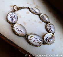 Load image into Gallery viewer, Seven Archangels -- Enochian Sigil Bracelet | Hibernacula
