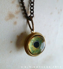 Load image into Gallery viewer, Spherical Numina Iris Pendant -- Bird of Prey, Large | Hibernacula