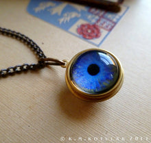 Загрузить изображение в средство просмотра галереи, Spherical Numina Iris Pendant -- Indigo, Large | Hibernacula