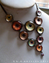 Load image into Gallery viewer, Beautiful Savage -- Numina Iris Necklace | Hibernacula
