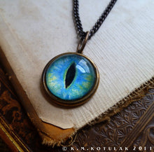 Load image into Gallery viewer, Iris Charm -- Siamese / Large Pendant | Hibernacula