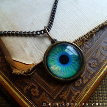 Загрузить изображение в средство просмотра галереи, Iris Charm -- Aquamarine / Large Pendant | Hibernacula