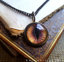 Load image into Gallery viewer, Iris Charm -- Fox / Lynx / Medium Pendant | Hibernacula