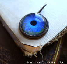 Загрузить изображение в средство просмотра галереи, Iris Charm -- Indigo / Large Pendant | Hibernacula