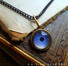 Загрузить изображение в средство просмотра галереи, Iris Charm -- Indigo / Medium Pendant | Hibernacula