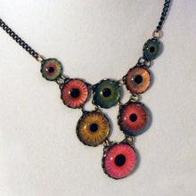 Load image into Gallery viewer, Set The Night On Fire -- Numina Iris Necklace | Hibernacula