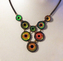 Load image into Gallery viewer, Wildfire -- Numina Iris Necklace | Hibernacula