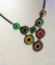 Load image into Gallery viewer, Wildfire -- Numina Iris Necklace | Hibernacula