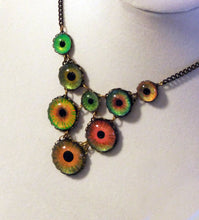 Load image into Gallery viewer, Wildfire -- Numina Iris Necklace | Hibernacula