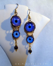 Load image into Gallery viewer, Sapphire Sky -- Numina Iris Earrings | Hibernacula
