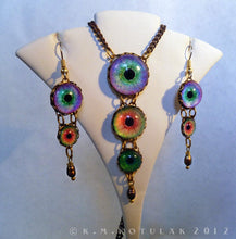 Загрузить изображение в средство просмотра галереи, Songs & Stories -- Numina Iris Necklace & Earring Set | Hibernacula
