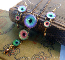 Загрузить изображение в средство просмотра галереи, Songs & Stories -- Numina Iris Necklace & Earring Set | Hibernacula