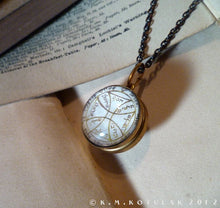 Load image into Gallery viewer, 5th & 7th Pentacles of the Sun -- A Talisman for Escape & Travel | Hibernacula