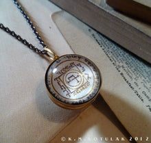 Load image into Gallery viewer, 5th & 7th Pentacles of the Sun -- A Talisman for Escape & Travel | Hibernacula