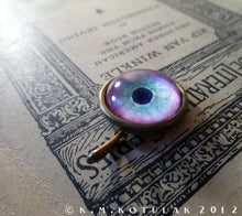 Загрузить изображение в средство просмотра галереи, Iris Charm -- Nebula Blue / Large Pendant | Hibernacula