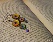 Load image into Gallery viewer, Sun Tribute -- Numina Iris Earrings | Hibernacula