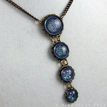 Load image into Gallery viewer, Mitosis -- Illustrated Brass Necklace | Hibernacula