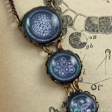 Load image into Gallery viewer, Mitosis -- Illustrated Brass Necklace | Hibernacula