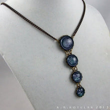 Load image into Gallery viewer, Mitosis -- Illustrated Brass Necklace | Hibernacula
