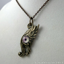 Загрузить изображение в средство просмотра галереи, Seraph -- Wing Pendant in Bronze or Silver | Hibernacula
