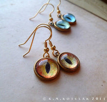 Load image into Gallery viewer, Numina Iris Earrings -- Animal Eye Variations | Hibernacula