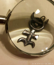 Load image into Gallery viewer, Hieroglyphic Monad -- Pendant in Bronze or Silver | Hibernacula
