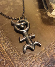 Load image into Gallery viewer, Hieroglyphic Monad -- Pendant in Bronze or Silver | Hibernacula