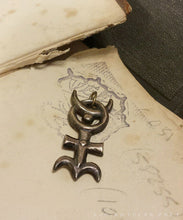 Load image into Gallery viewer, Hieroglyphic Monad -- Pendant in Bronze or Silver | Hibernacula