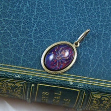 Load image into Gallery viewer, The Spider -- Brass Pendant with Original Artwork | Hibernacula