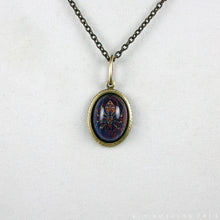 Load image into Gallery viewer, The Spider -- Brass Pendant with Original Artwork | Hibernacula