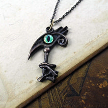 Загрузить изображение в средство просмотра галереи, Key of Thoth -- Egyptian Pendant in Bronze or Silver | Hibernacula