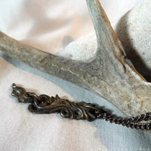 Load image into Gallery viewer, Prima Materia: Stave -- Alchemical Pendant in Bronze or Silver | Hibernacula