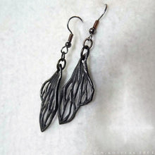 Load image into Gallery viewer, Cicada Wings -- Earrings In Bronze or Silver | Hibernacula