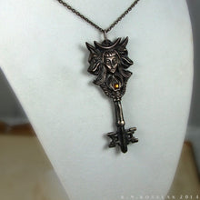 Load image into Gallery viewer, Key of Hecate -- Pendant in Bronze or Silver | Hibernacula
