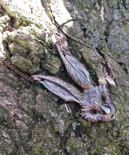Load image into Gallery viewer, March Hare -- Necklace in Bronze or Silver | Hibernacula