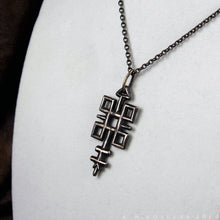 Load image into Gallery viewer, Quincunx -- Alchemical Pendant in Bronze or Silver | Hibernacula