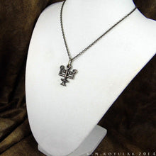 Load image into Gallery viewer, Aqua Vitae -- Alchemy Pendant in Bronze or Silver | Hibernacula